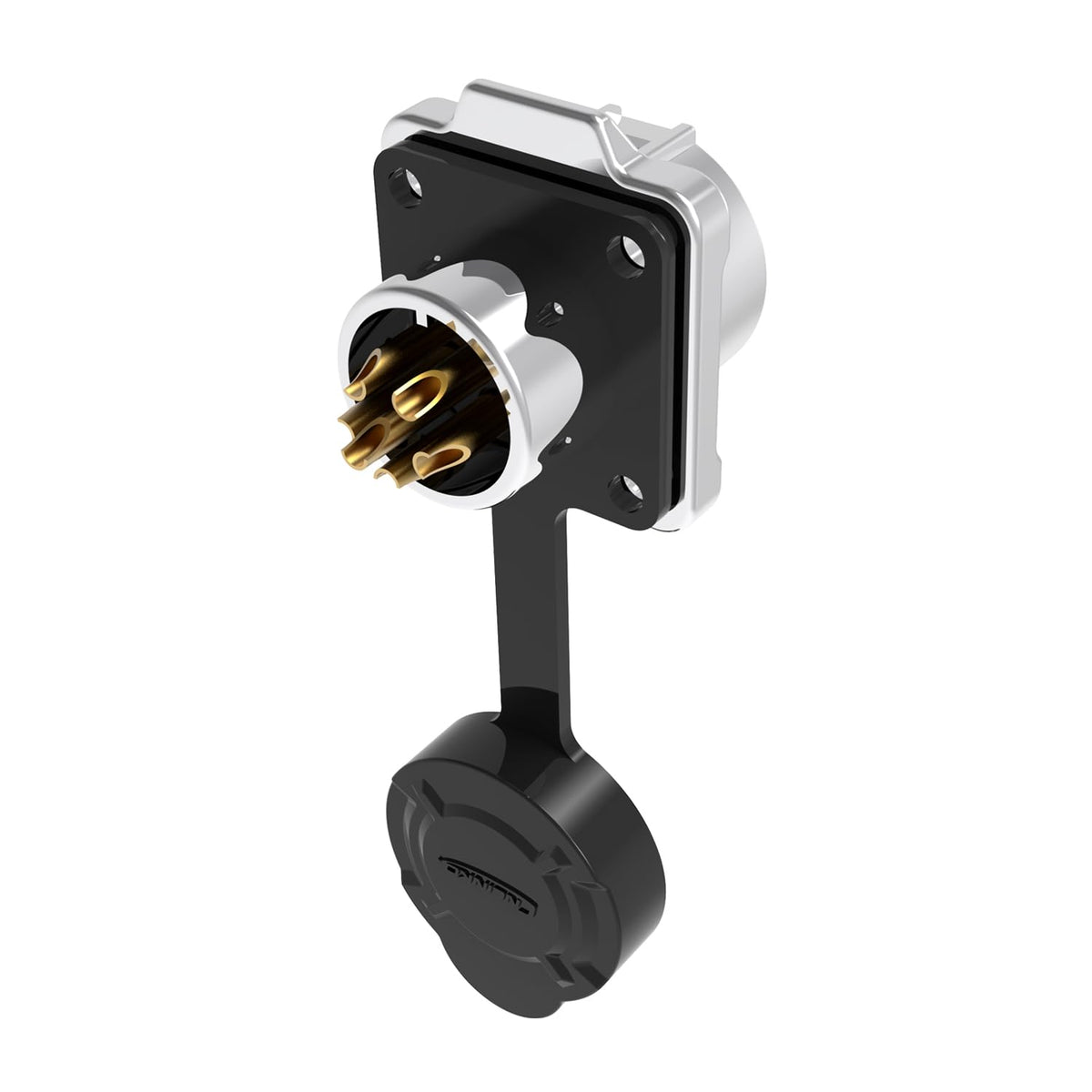 CNLINKO LP12 6-Pin Metal Shell Waterproof Circular Connector M12