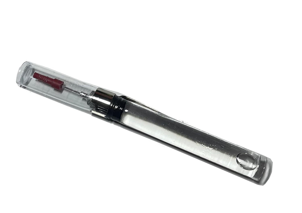 Refillable Needle Precision Pin Point Lube Systems Oiler + Oil with Pocket Clip (2 piece)