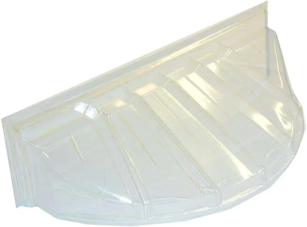 42 in. x 15 in Polyethylene Reversible Bubble Window Well Cover