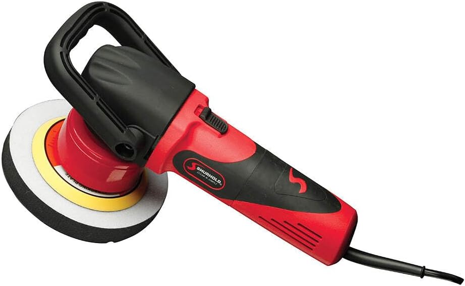 Dual Action Polisher Buffing Tool for Boat, RV & Auto Detailing, Variable Speed, Ergonomic Grip