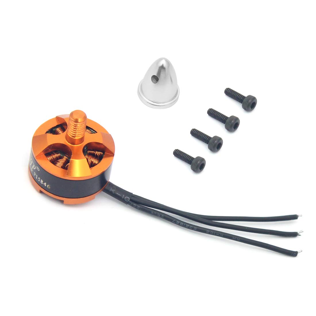 JMT Mini Multi-Rotor 1806 2400KV CW CCW Brushless Motor for DIY 2-3S 250 Mini Drone FPV CC3D 260 330 RC Quadcopter (2CW+2CCW+4ESC)