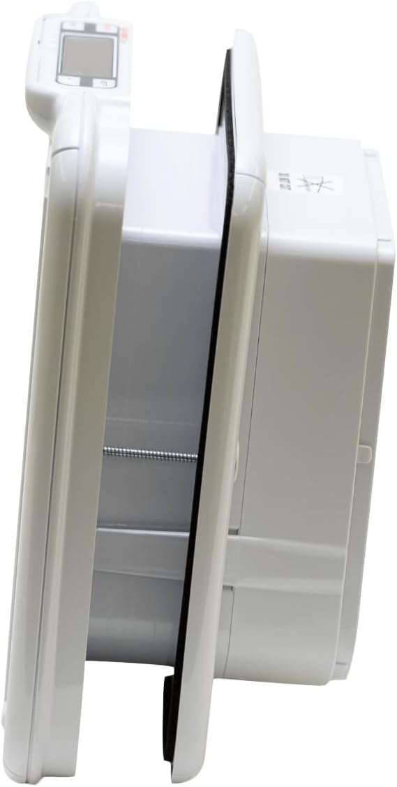 Elite Microchip Cat Flap with Digital Timer & LCD Display Bundle, Includes Pet Door (355) & Elite Wall Liner (308)