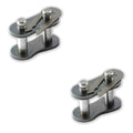 #80H Heavy Duty Roller Chain Connecting Links (2 Pack) Carbon Steel