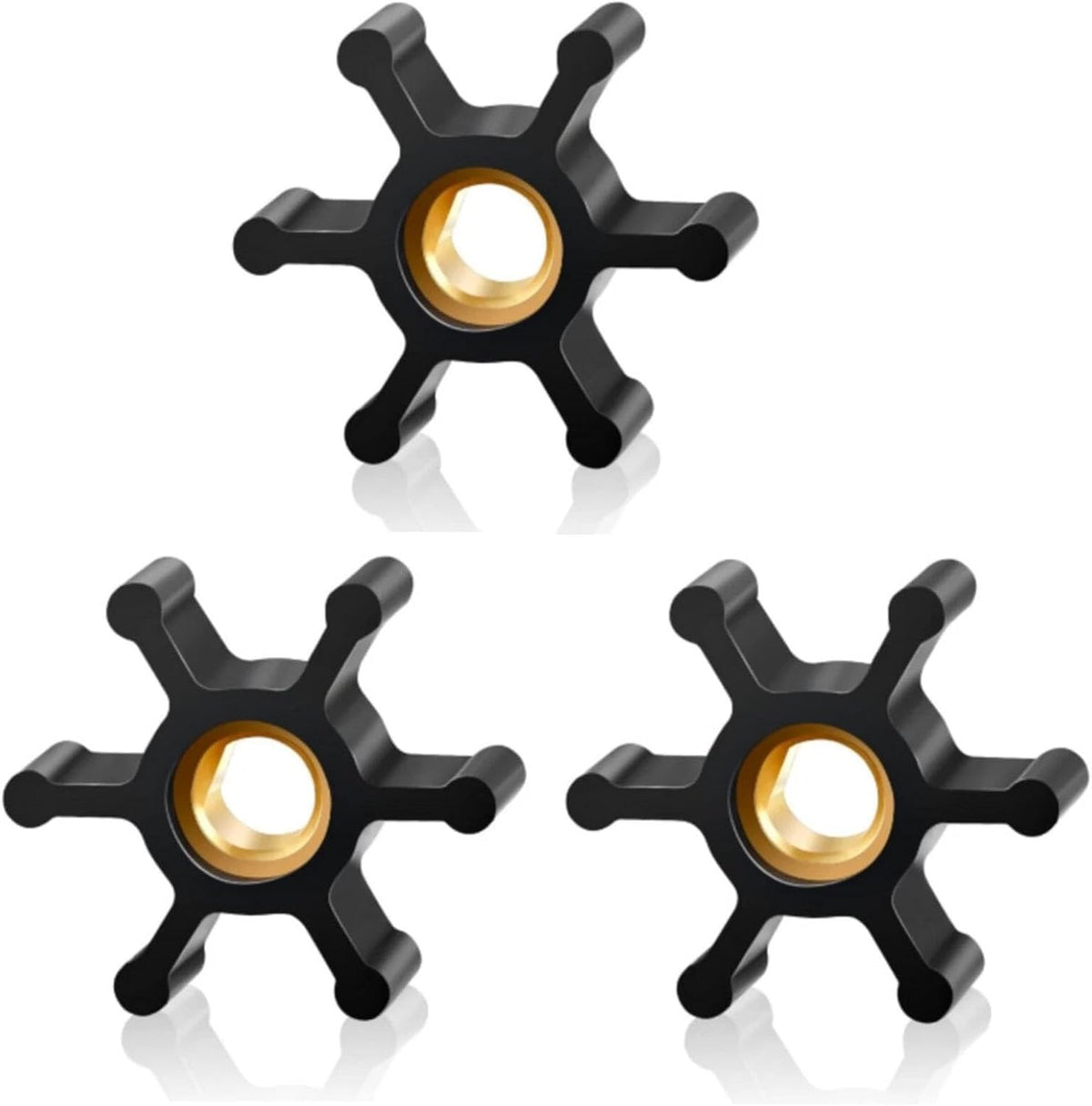 For Impeller Fits For Wayne Pumps PC1 & PC2 Replaces 66059-WYN1 3Pcs