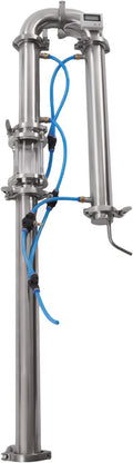 Distilling Equipment, New Tubular Distillation Tower With Sight Glass Copper Mesh 2" Stainless Still Moonshine Reflux