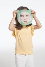 Kids Froggy Face Mask, 5 Sheets