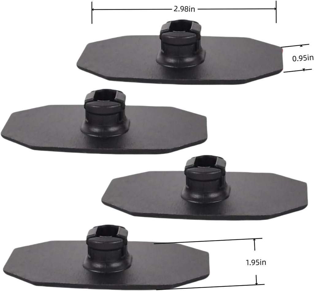 Rear Leaf Spring Insulator Bushing Inserts Compatible with Ford F-150 2015-2020 Replace FL3Z-5586-B