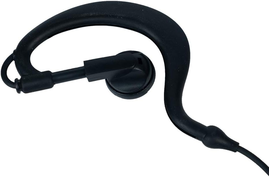 G-Shape Earpiece PTT Mic Compatible with XPR7550e APX6000 | Surveillance Headset, Covert, Comfort, Hands-Free