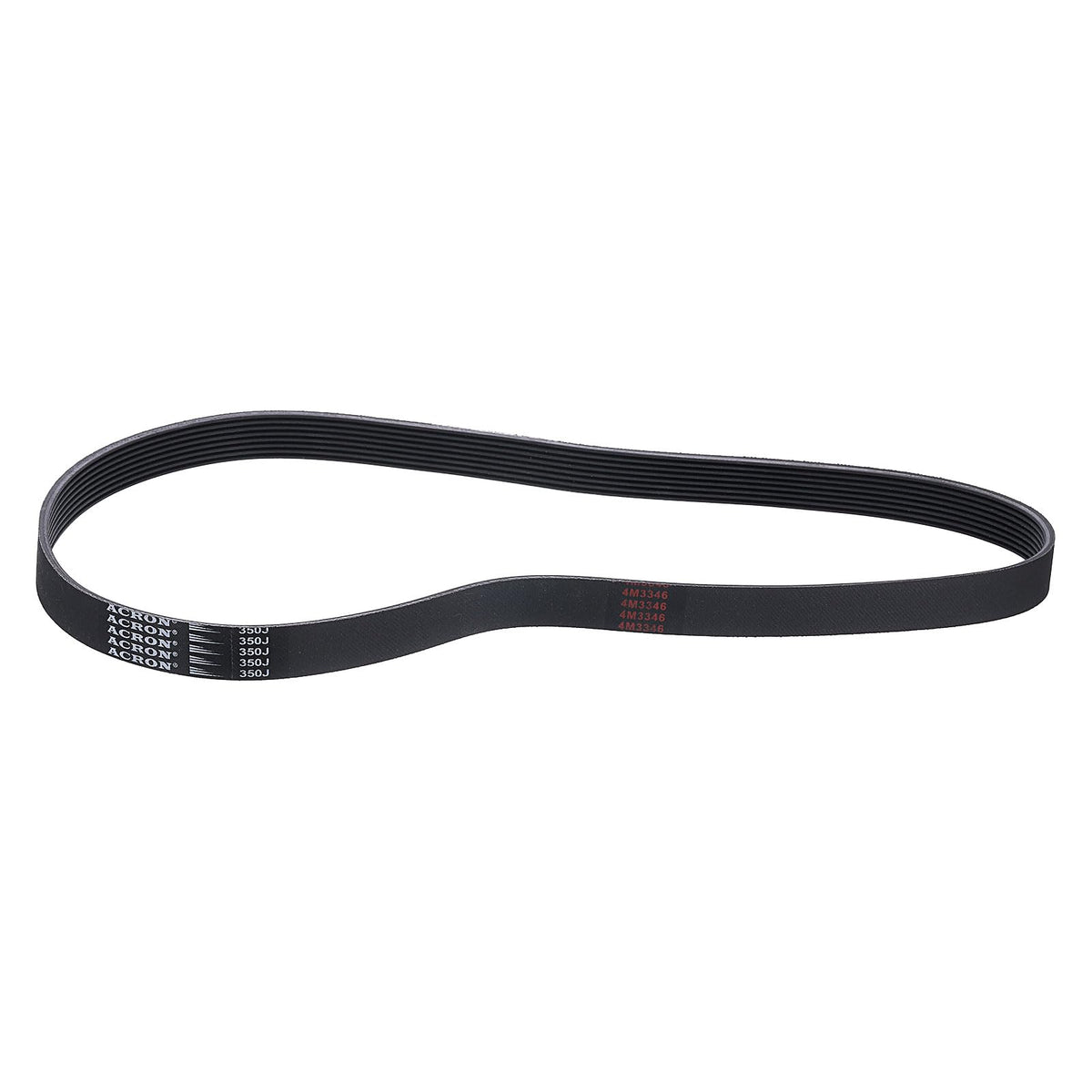 uxcell 350J8 PJ V-Ribbed Belt 8 Ribs 35" L x 0.74" W x 0.14" H, (EPDM)