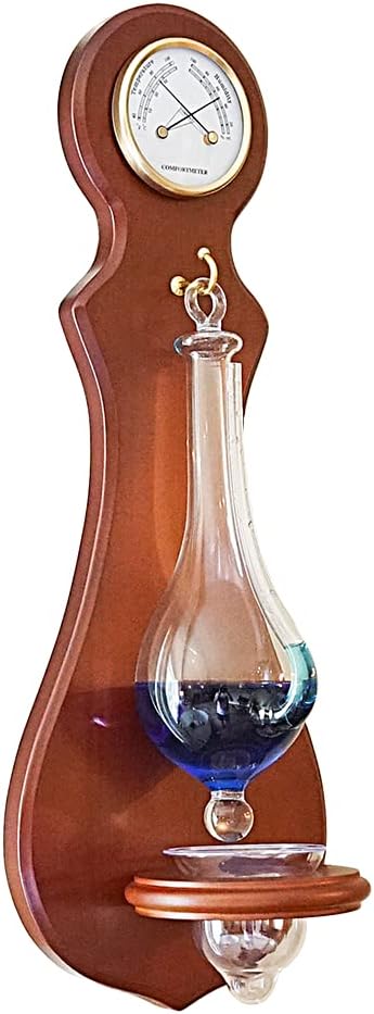 BA212 Wall Mounted Weather Station | Cherry Finish