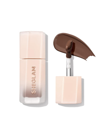 Hideaway Full-Coverage Liquid Concealer for Hydrating Creamy Finish-Sepia