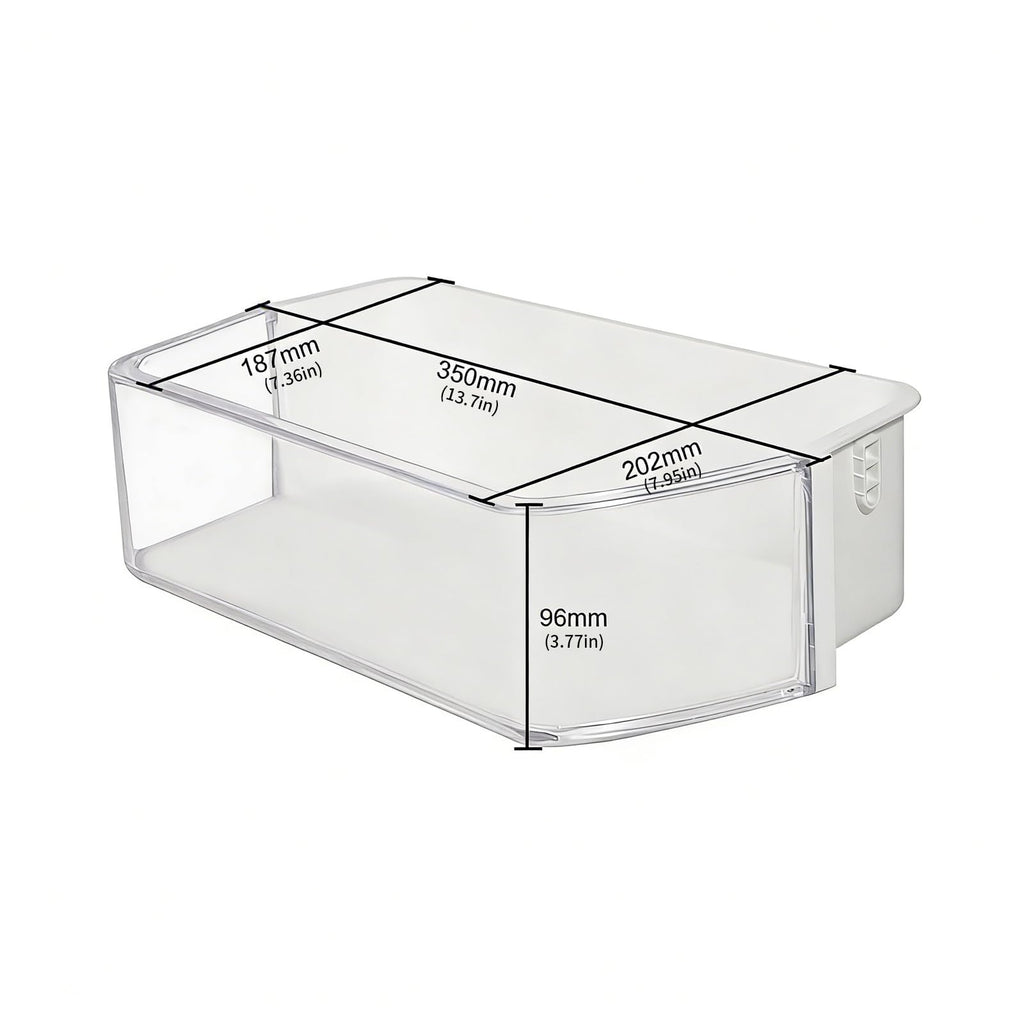 Replacement Refrigerator Door Bin Right Side for Rf260 Rf261 Rf263 Series Storage Box Food Grade Fridge Container