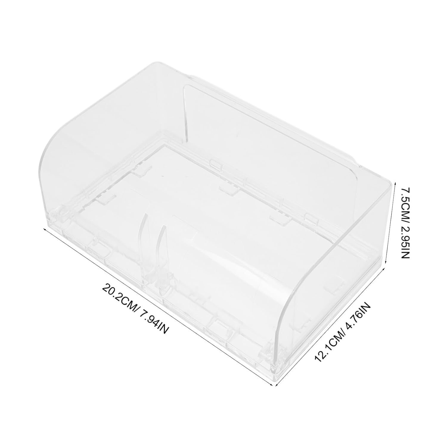 Outdoor Outlet Cover: Weatherproof Electrical Box for 2-Gang Receptacle Adhesive Waterproof Socket Case for Bathroom