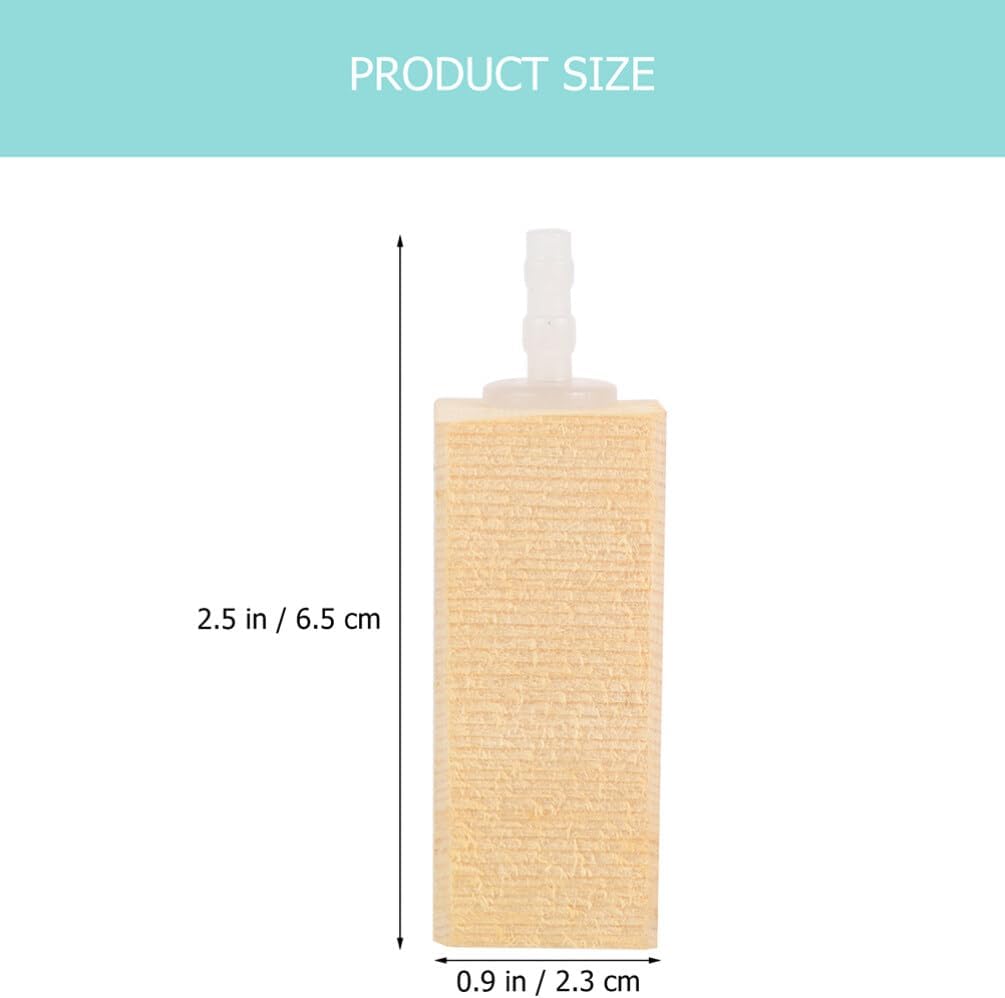 2 Gallon Fish Tank 4 Pcs Protein Skimmer OUL Diffuser Aquarium Decorations Fish Tank Bubble Diffuser Practical Stone