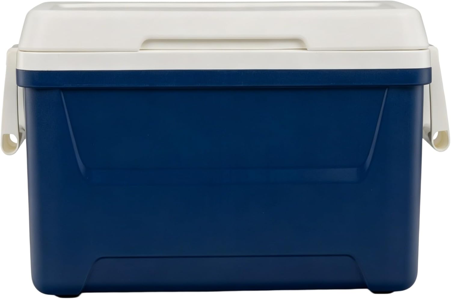 48 QT Hard-Sided Ice Chest Cooler, Capacity Heavy Duty Ice Chest, Swing-Up Handles, Eco-Friendly Foam Insulation