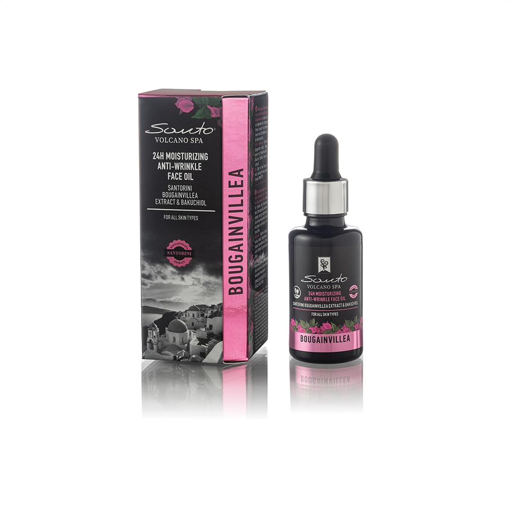 Santo Volcano Elixir Face Serum Oil 30ml with Chios Mastic, from Greece