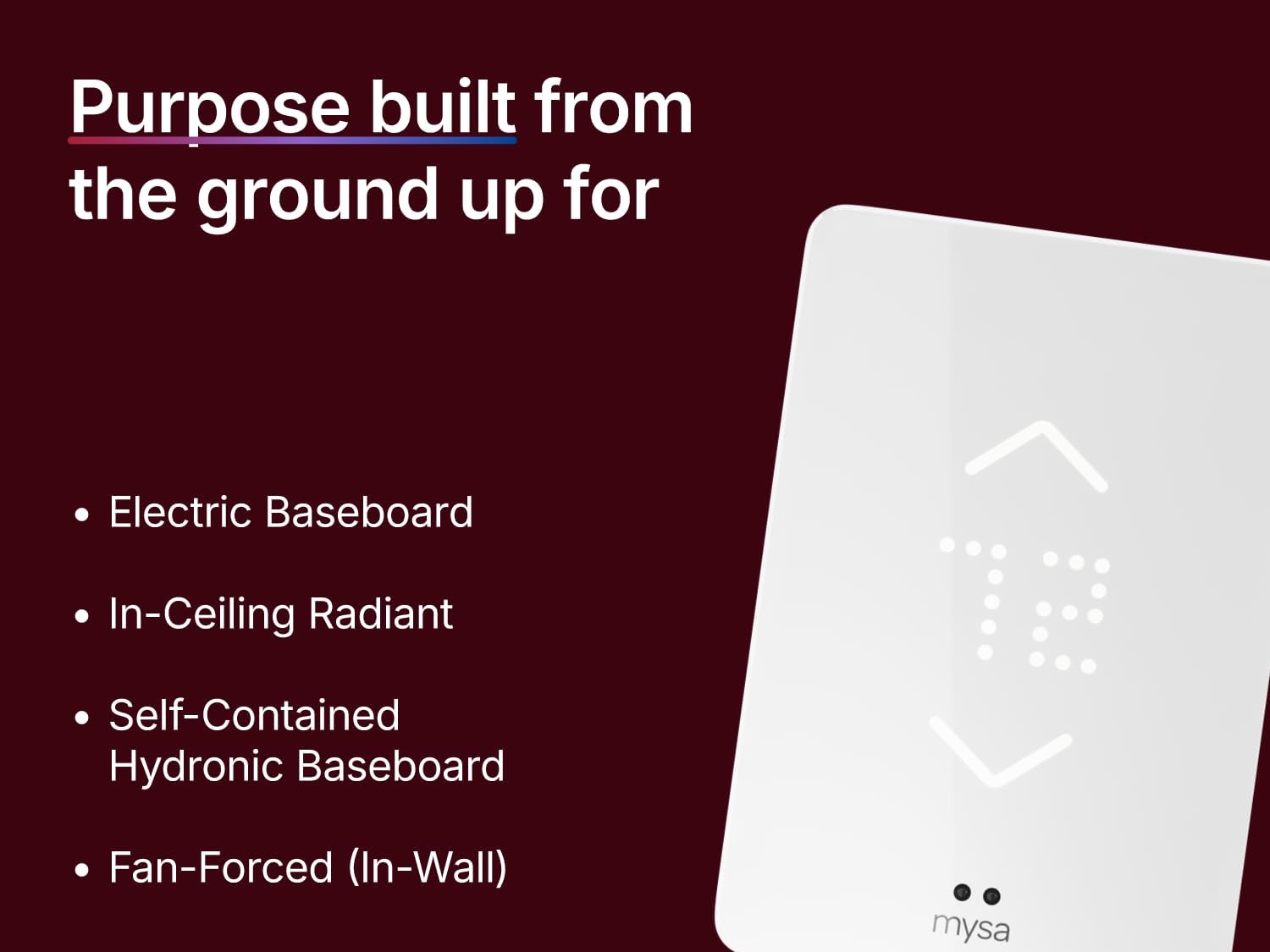 Smart Thermostat for Electric Baseboard Heaters 240V | Remote Control with 100% Free APP | Easy Install | HomeKit