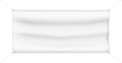 Blank Vinyl Banners with Grommets – Heavy-Duty 13 oz Scrim Vinyl Banner Blank for Indoor Outdoor Use, Personalized