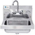 Commercial Stainless Steel Wall-Mount Hand Sink 12 x 12 - NSF