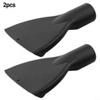 Vacuum Cleaner Crevice Nozzle Attachment 35Mm Black for Compatible For Karcher WD1 WD2 WD3 WD4 WD5 WD6 Series For Mattress Bed Corner Cleaning 2 Pack