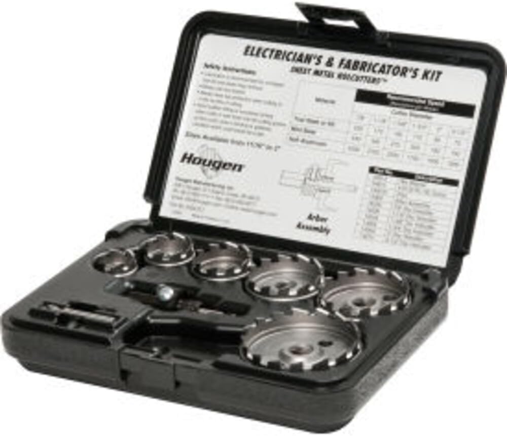Holcutter Kit for Sheet Metal Holemaking