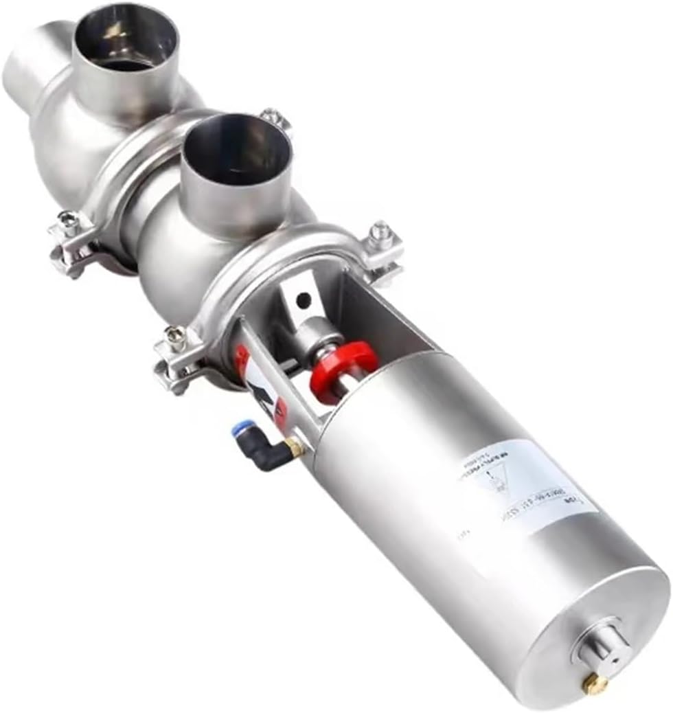 2-1/2" Welding OD 63MM Pneumatic Reversing Actuator Single Acting Stainless Steel 304
