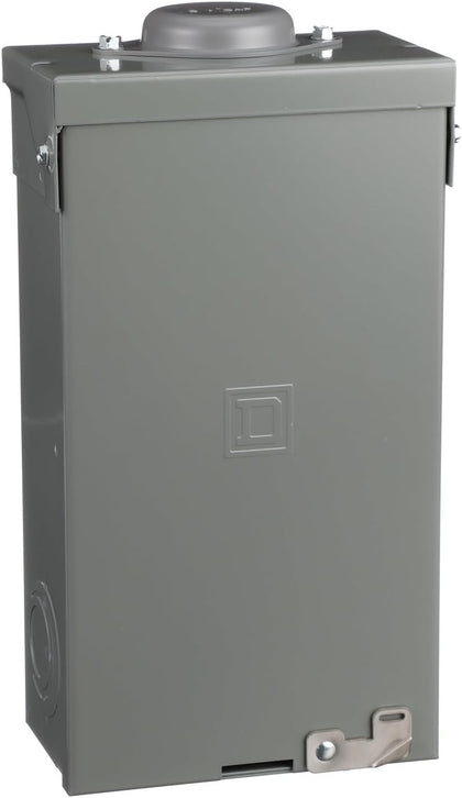 Square D - QO2100NRBCP QO Load Center Enclosure, Installed 100 A MB Circuit Breaker, 1-Phase, 2-Space