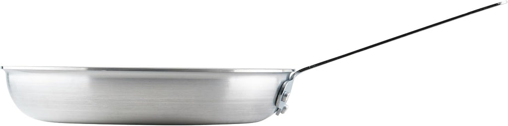 12" Aluminium Fry Pan, Natural Finish