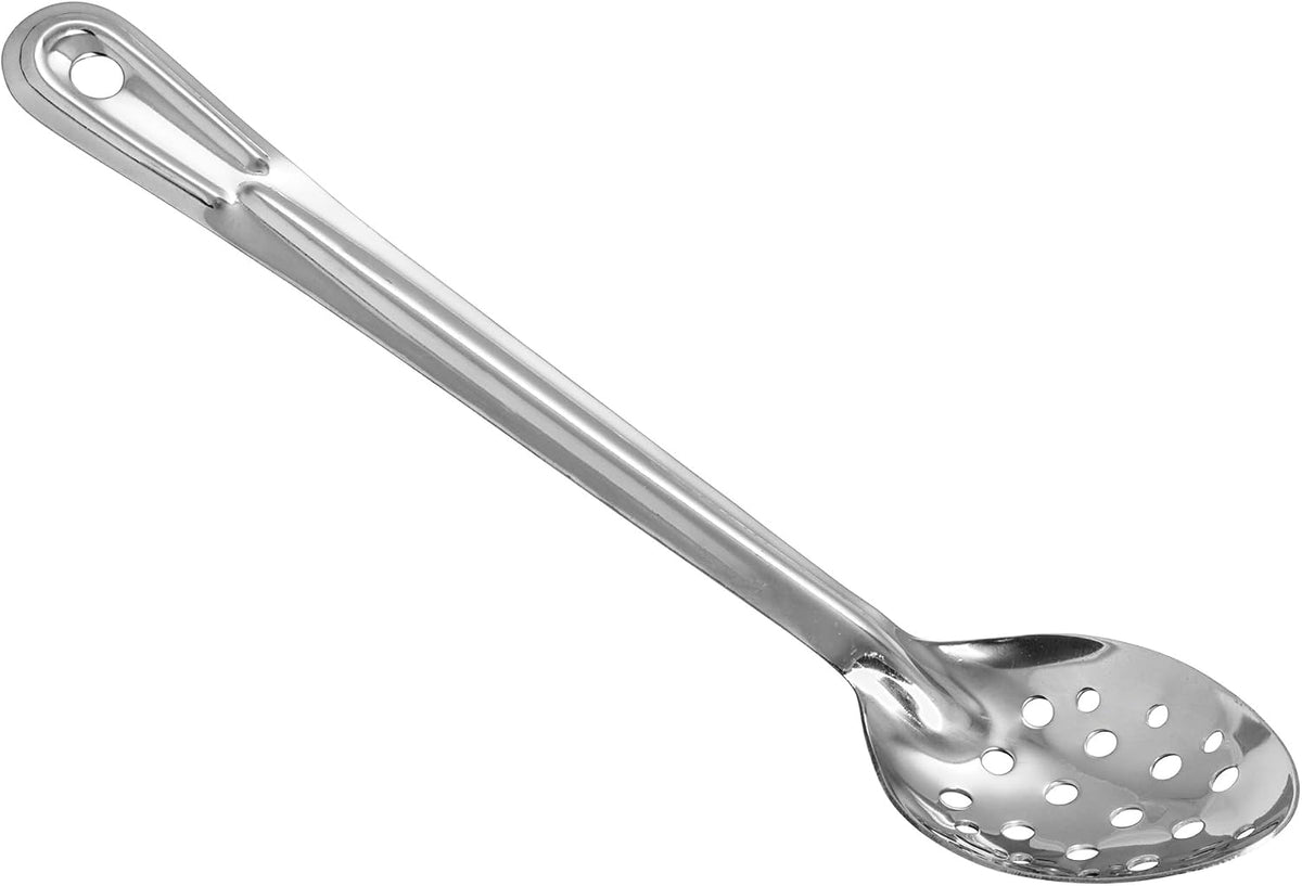 13" Stainless Steel Basting Perforated Spoon