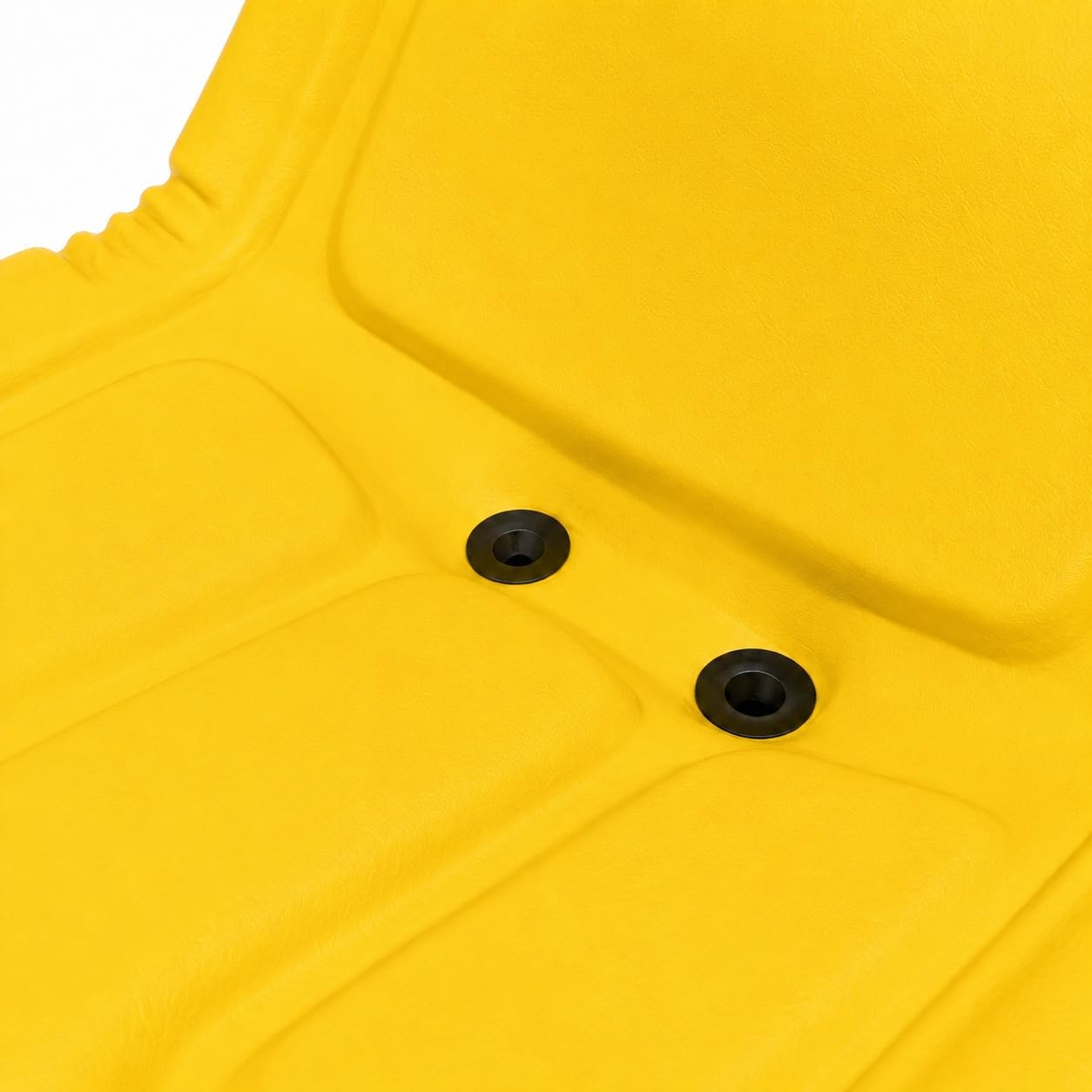 Yellow Steel-Pan Mid-Back Lawn Mower & Garden Tractor Seat