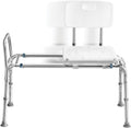 Tub Transfer Bench Sliding Shower Bench for Bathtub Shower Chair for Inside Shower Shower Chair for Elderly and