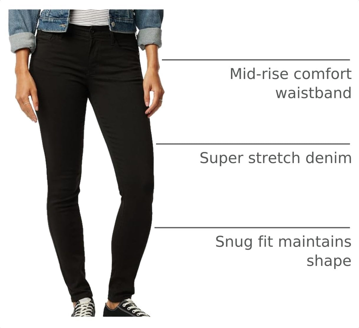 Women's '03 Essential Mid Rise Skinny Jeans