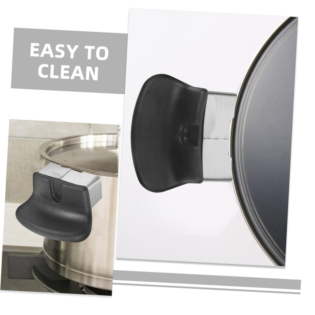 Pressure Cooker Side Handle Replacement Black for Soup Pan
