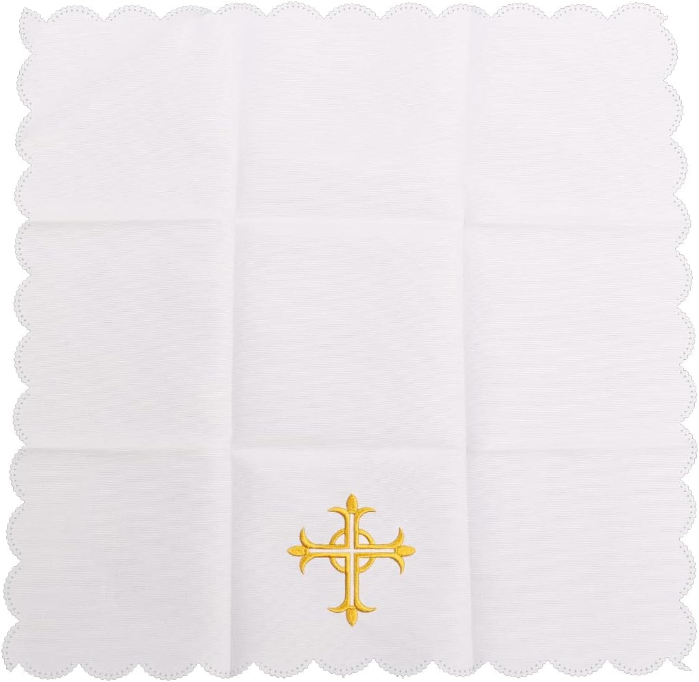 Church Altar Corporal Square Chalice Altar Cloth (H)