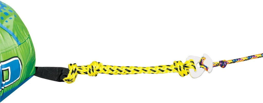 Kwik-Connect, 1 inch Diameter Hole,1-4 Rider Tow Rope for Tubing Connector, 6,000lb Break Strength