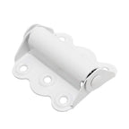 Screen Door Hinge Professional Grade Hardware Self-Closing Easy Install (2 Pack, White)