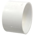NIBCO Fig No 4801-RP, 4 in. PVC DWV Repair Coupling Hub, Solvent Weld