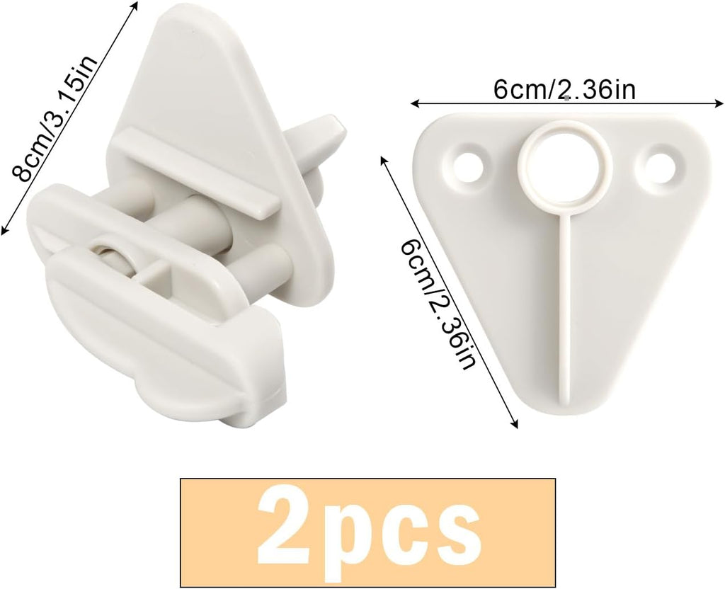 NQEUEPN 2pcs Pontoon Gate Latch Replacement