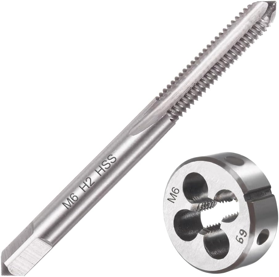 M6 X 1.0 Metric Tap and Die Set, Threading Tap Die Set