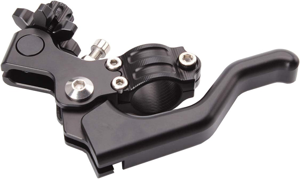 CNC Short Stunt Clutch Lever 22mm 7/8" Handlebar Universal Stunt Clutch Lever Motorcycle Dirt Bike for for CFR250R CFR450R CFR450X CFR250X XR250 (Black)