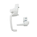 Model 910 Classic Push Button Handle with Latch for Storm Door and Screen Door, White