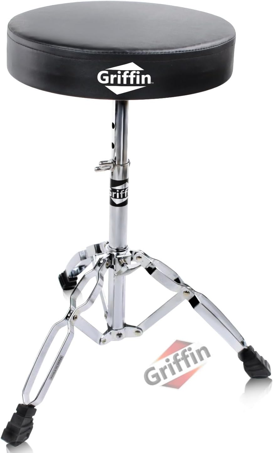 6 Piece Drum Hardware Pack (Percussion TiltPro X Edition) – Full Stand Kit with Snare, Hi-Hat, Cymbal Boom, Kick