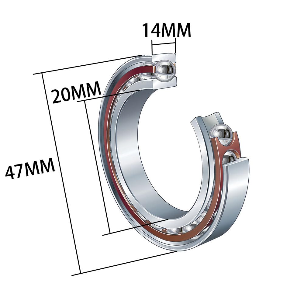 FAG Ultra-Precision Angular Contact Ball Bearings B7204-C-T-P4S