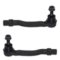 Detroit Axle - 2 Front Outer Tie Rods for 2014-2018 Mazda 3