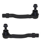 Detroit Axle - 2 Front Outer Tie Rods for 2014-2018 Mazda 3