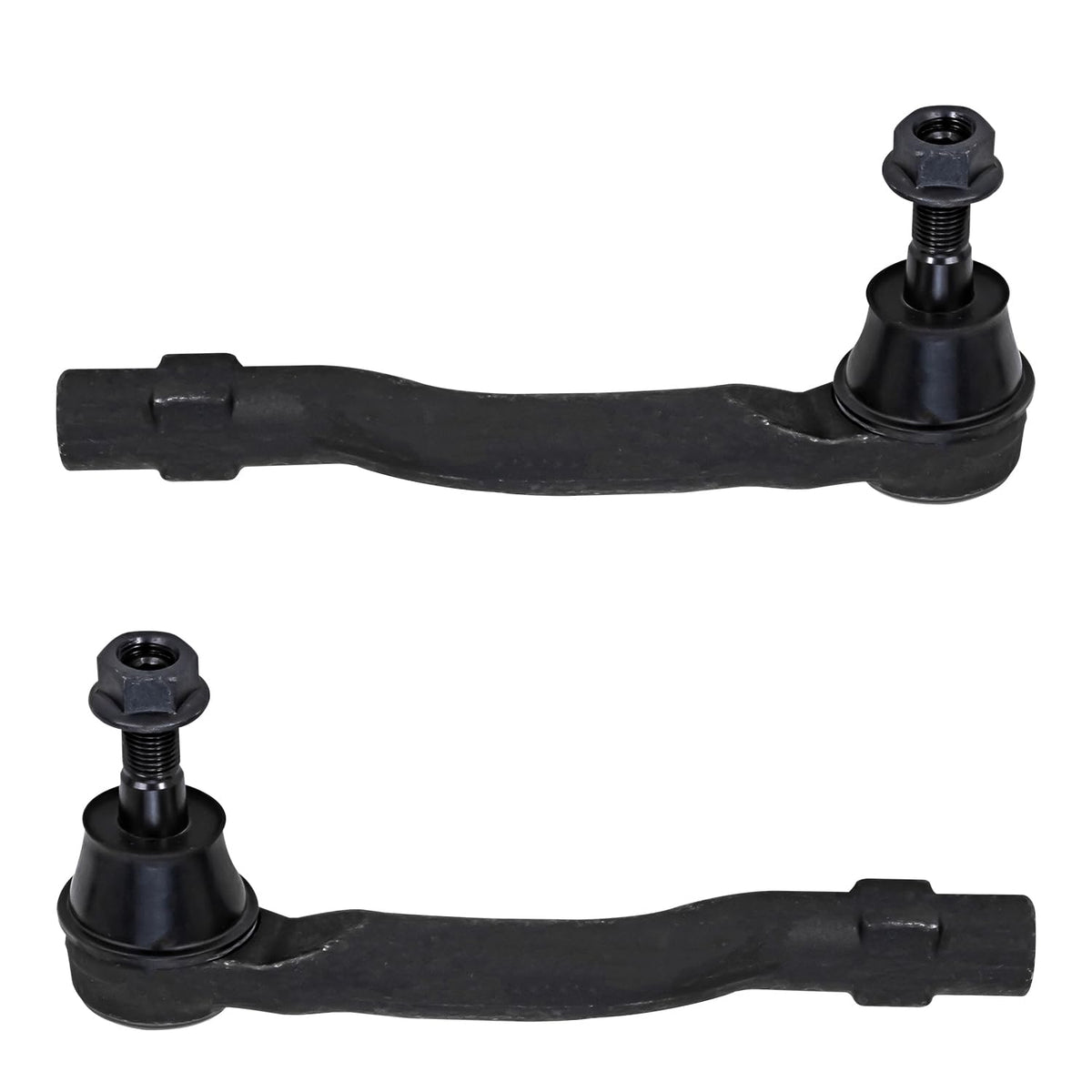 Detroit Axle - 2 Front Outer Tie Rods for 2014-2018 Mazda 3