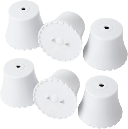 Small Water Leak Detectors for Homes & Businesses - 6-Pack | No Setup Required - Patented Design - Use Under Sink
