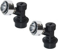 Corny Keg Disconnect Faucet Adapter - LUCKEG Brand Ball Lock Liquid Disconnect with Beer Keg Faucet Adapter 2 pcs for