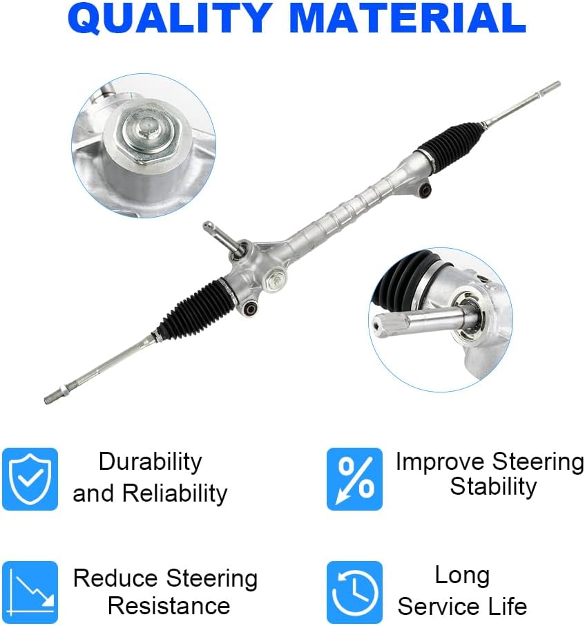 Power Steering Rack and Pinion Assembly Compatible with Chevrolet Equinox