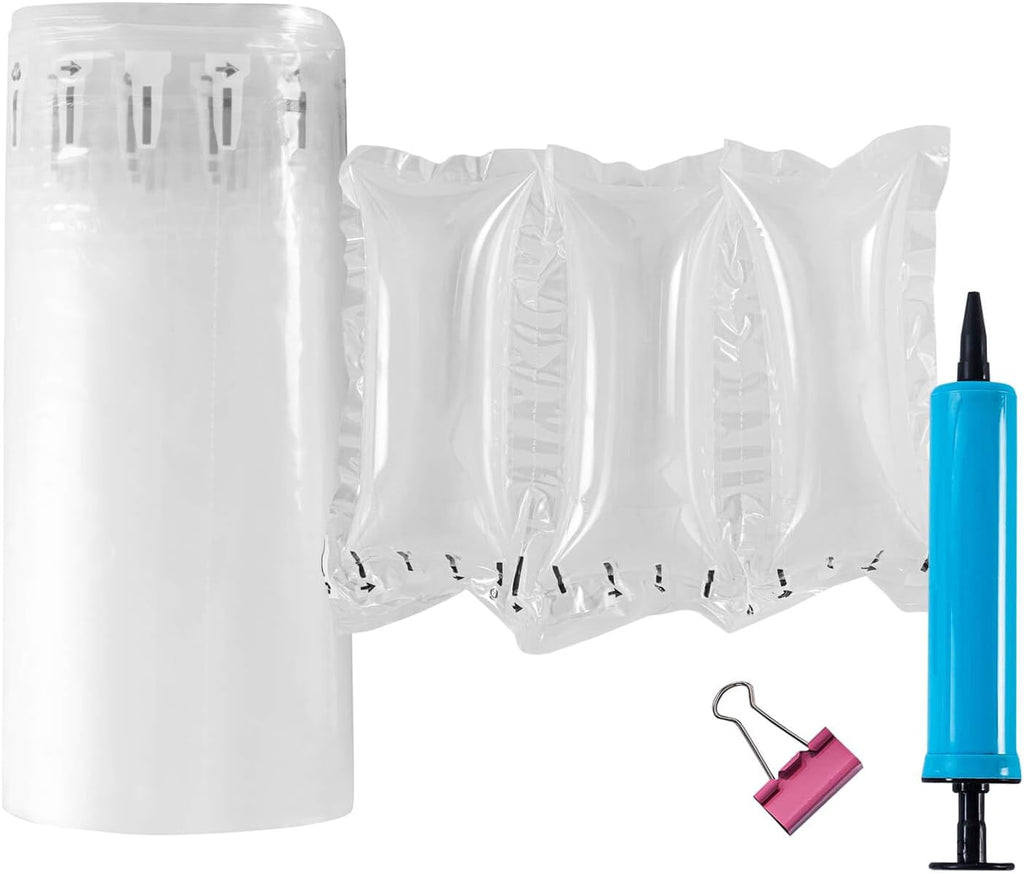Air Pillows for Shipping with pump 200 Count Inflatable Packaging Air Bags